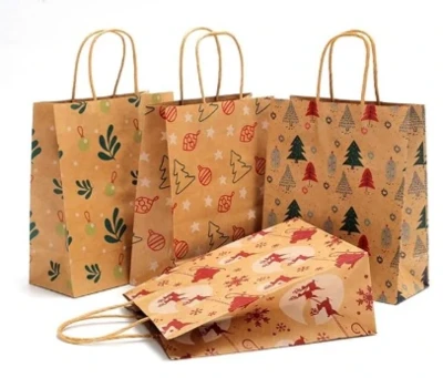 Brown Christmas-style packaging Brown Christmas-style packaging